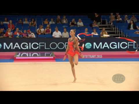 Lilit HARUTYUNYAN (ARM) 2015 Rhythmic Worlds Stuttgart - Qualifications Ribbon