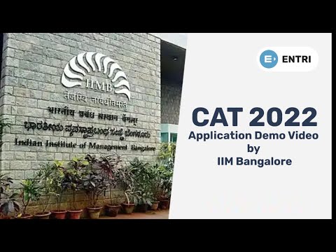 CAT 2022 Registration Video Demo by IIM Bangalore | Entri App