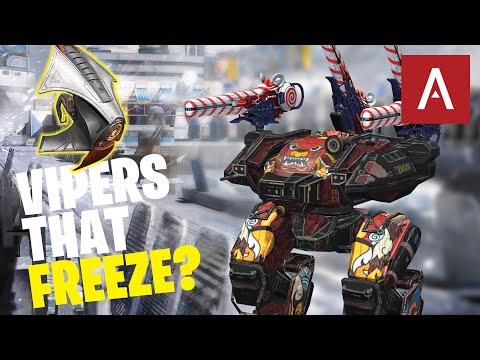 War Robots - Freezer Drone Turns Behemoth Vipers Into Ultimate Ice Machine! WR Max Gameplay