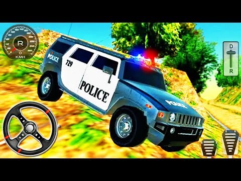 Offroad Police Jeep 4x4 Pickup Truck Racing Simulator - Android GamePlay