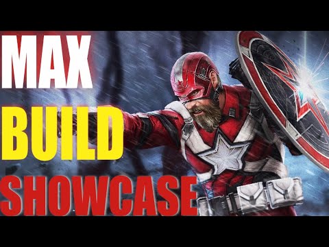 COLD BLOODED RUSSIAN HERO!! RED GUARDIAN MAX BUILD SHOWCASE!! Marvel Future Fight