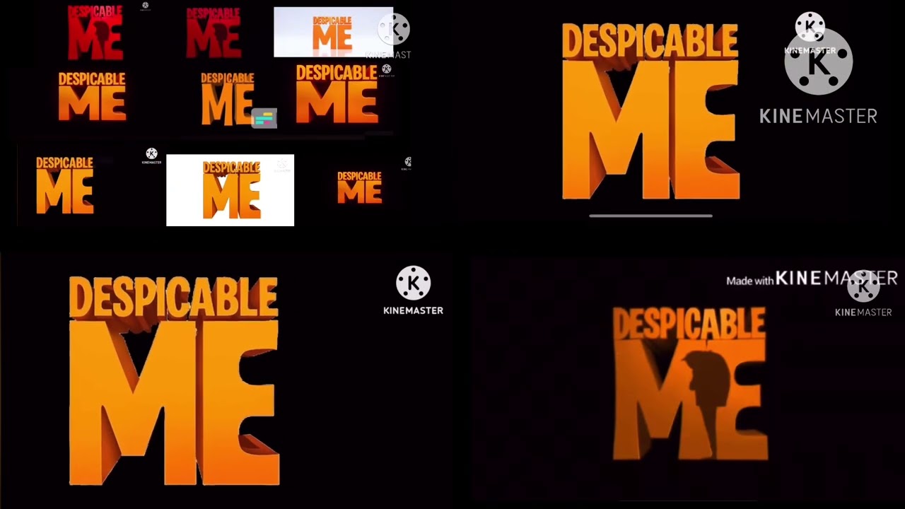 Despicable me title cards 1-12