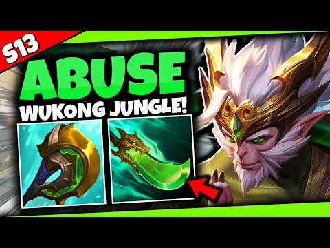 CLIMB IN SEASON 13 BY ABUSING WUKONG JUNGLE