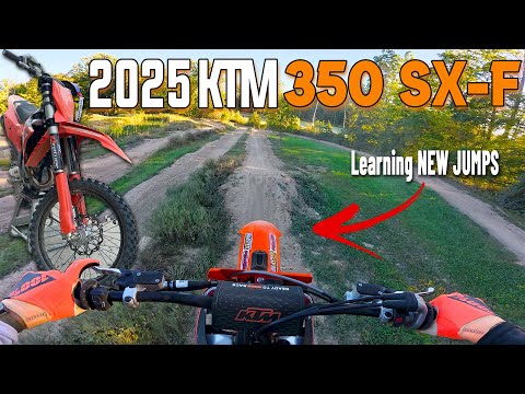 New 2025 KTM 350 SX-F First Ride & Impressions