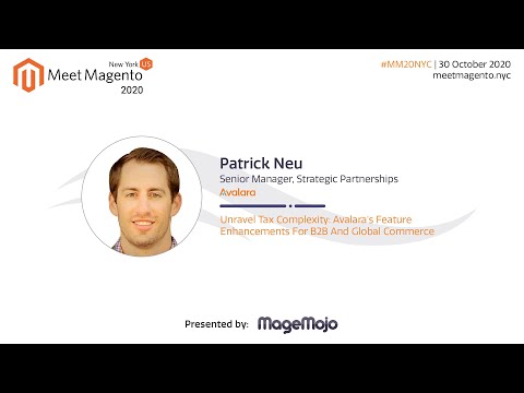 Unravel Tax Complexity: Avalara's Feature Enhancements For B2B And Global Commerce | Patrick Neu