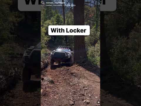 The difference the rear locker makes. 💪🏽