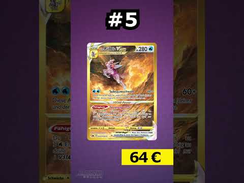 Top 10 WERTVOLLSTEN Pokemon Karten aus Zenit der Könige #shorts