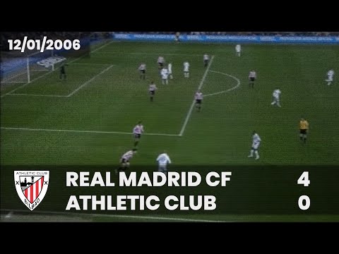 ⚽️ [Copa del Rey 05/06] 1/8 final (Vuelta) I Real Madrid CF 4 - Athletic Club 0 I LABURPENA