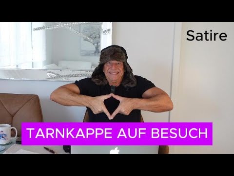 TARNKAPPE (2) auf Besuch bei Fit mit Kopf Charly// Satire