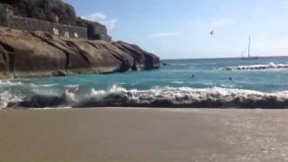 preview picture of video 'Tenerifes orai - kovas - banga siurprizas - papludimys Playa El Duque'