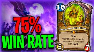 EONAR IS INSANE IN ASTRAL COMMUNION DRUID! (Hearthstone)