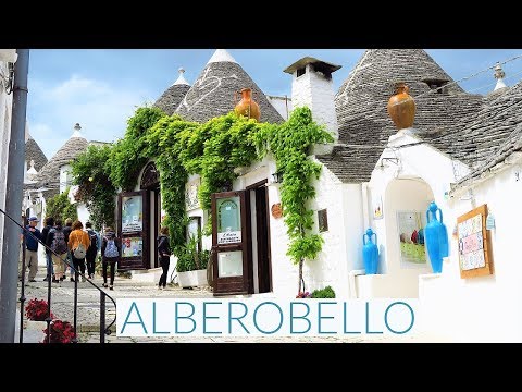 ALBEROBELLO / Puglia, Italy (Trulli Houses) Video