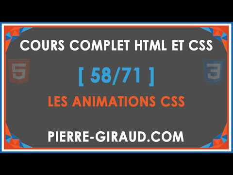 COURS COMPLET HTML ET CSS 1 71 Présentation du cours