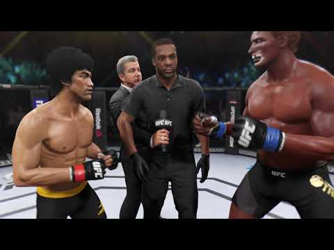 Bruce Lee vs. Dead Tarman - EA Sports UFC 2 - Rematch - Dragon Fights 🐉