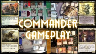 Commander Gameplay: Zacama v. Shanna v. Dakkon v. Rocco