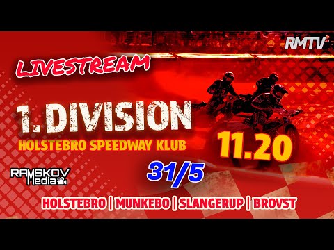LIVE - Holstebro 1. division 500cc | 31.05.2025