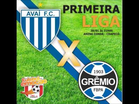 Avaí 2x2 Grêmio 28/01/2016