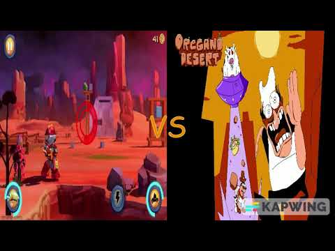 Oregano Desert Of The Deceptihogs - Angry Birds Transformers/Pizza Tower Mix