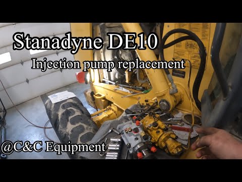 Stanadyne DE10 injection pump replacement Deere 4045 level 12 fuel system