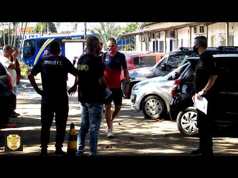 Tático Segurança e Vigilância Cobrindo a partida entre Maricá FC x Sampaio Correia FC no Alzirão!