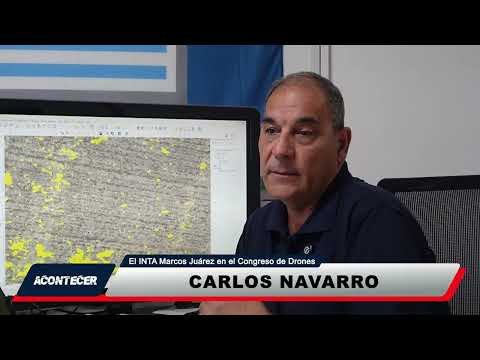 El INTA Marcos Juárez en el Congreso de Drones. Más detalles