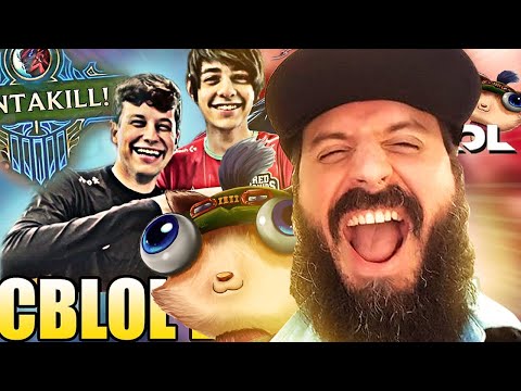 PENTAKILL DO GREV E BVOY SALVA A PAIN - CBLOL DA ZUEIRA  - GRATIS150ML REACT BRONZIOCRE