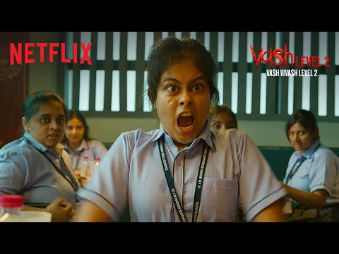School Girls' Most TERRIFYING Attack Scene Ever 😳 | Hindi Vash | Vash Level 2 | Netflix India