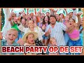 BEACH PARTY OP CAMPiNG CEES! ? | Bellinga Vlog #2820