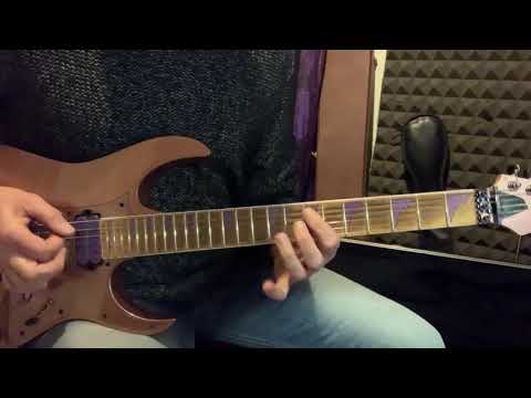 Pantera Floods solo cover Standard E tuning