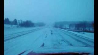 preview picture of video 'Ice road trucking in iowa! ok not really'