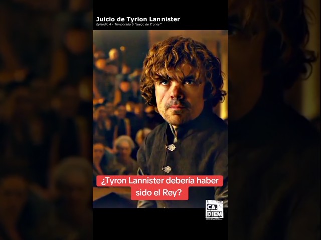 Vídeo relacionado con GAMBA TARONJA Boss - Camiseta - Tyrion Lannister - Game of Thrones - Juego DE Tronos
