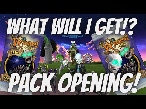🎃 HALLOWEEN PACK OPENING! Wizard101!