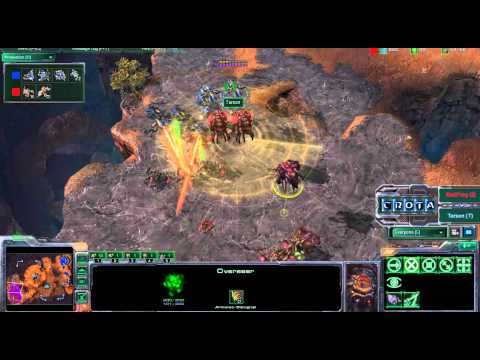StarCraft 2 - SC244 - MadFrog (Z) vs Tarson (T) on Blistering Sands Part 1