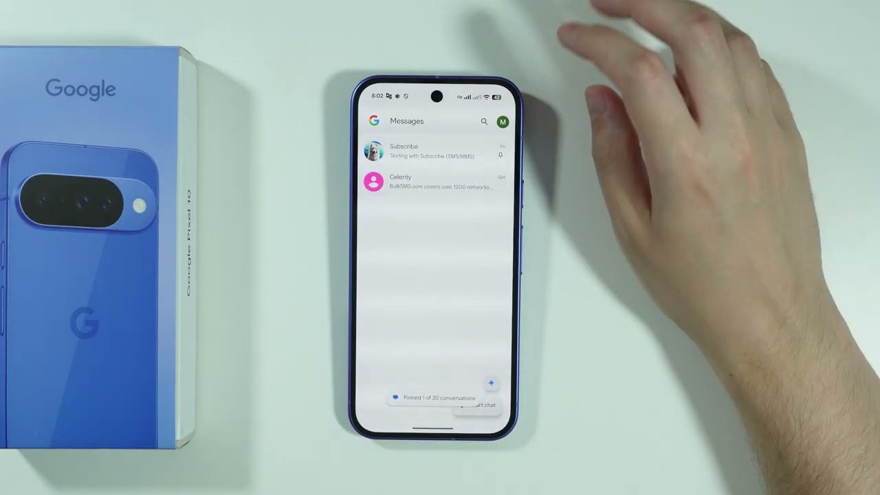 Google Pixel 10: How to Pin Conversations in Messages