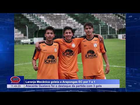 LARANJA MECÂNICA GOLEIA ARAPONGAS POR 7X1 PELO CAMPEONATO PARANAENSE DA 3ª DIVISÃO