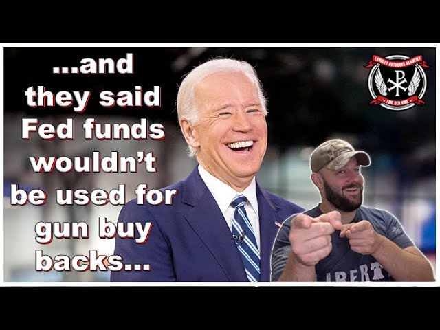 Congratulations! YOU just paid for a gun buy back in another State! Covid funds were used for this..