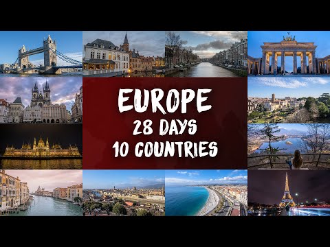 Europe Travel Vlog | 28 Days | 10 Countries | Sony A7iii