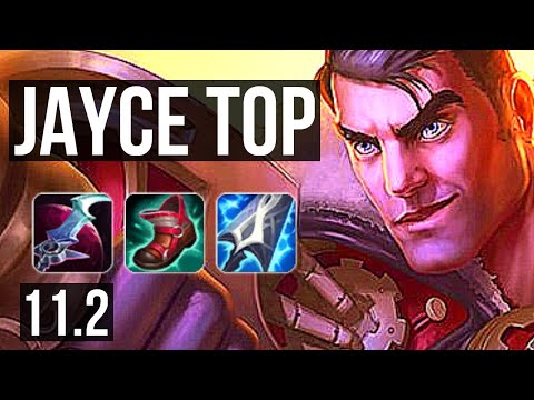 JAYCE vs ZED (TOP) | 12/1/8, 500+ games, Godlike | KR Master | v11.2