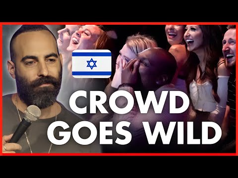 Israeli Comedian DESTROYS “Palestinian” Propaganda (and crowd loves it…