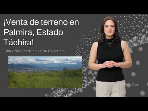 Venta de Terreno en la laguna de palmira Edo. Tachira-Venezuela