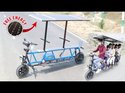 Build a 7 seater E Bike With Unlimited Range