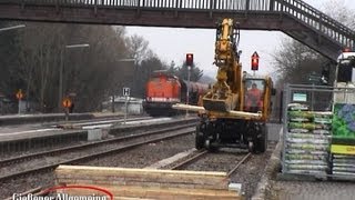 preview picture of video 'Bahn modernisiert Vogelsbergbahn in Reiskirchen'