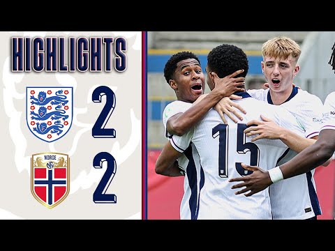 Young Lions draw EURO opener | England U19 2-2 Norway U19 | UEFA Under-19 Euros | Highlights