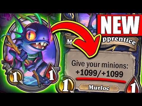 The NEW Murloc Strategy is CRAZY! | Hearthstone Battlegrounds Season 11