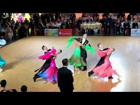 Luca Butnaru și Julia Bidică - Semifinala Campionatului Mondial de Dans Sportiv - Vals Vienez