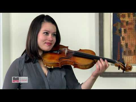 BACH VIOLIN MASTERCLASS PARTITA NO. 3 PRELUDE - VIRGINIE ROBILLIARD