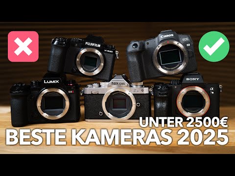 BESTE KAMERAS 2025 bis 2500€ 📷 Welche würdest du nehmen?
