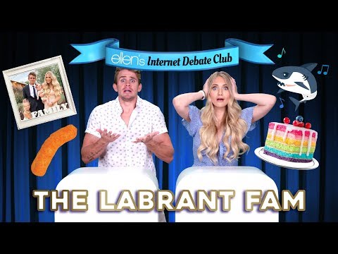 The LaBrant Fam Goes Head-to-Head in 'Ellen’s Internet Debate Club'