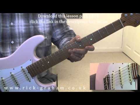 Rick's Guitar School -  Practicing scales using Octave Displacement