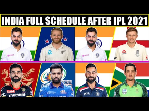 India Upcoming Cricket Series After IPL 2021 | India All Upcoming series Schedule | India Schedule |